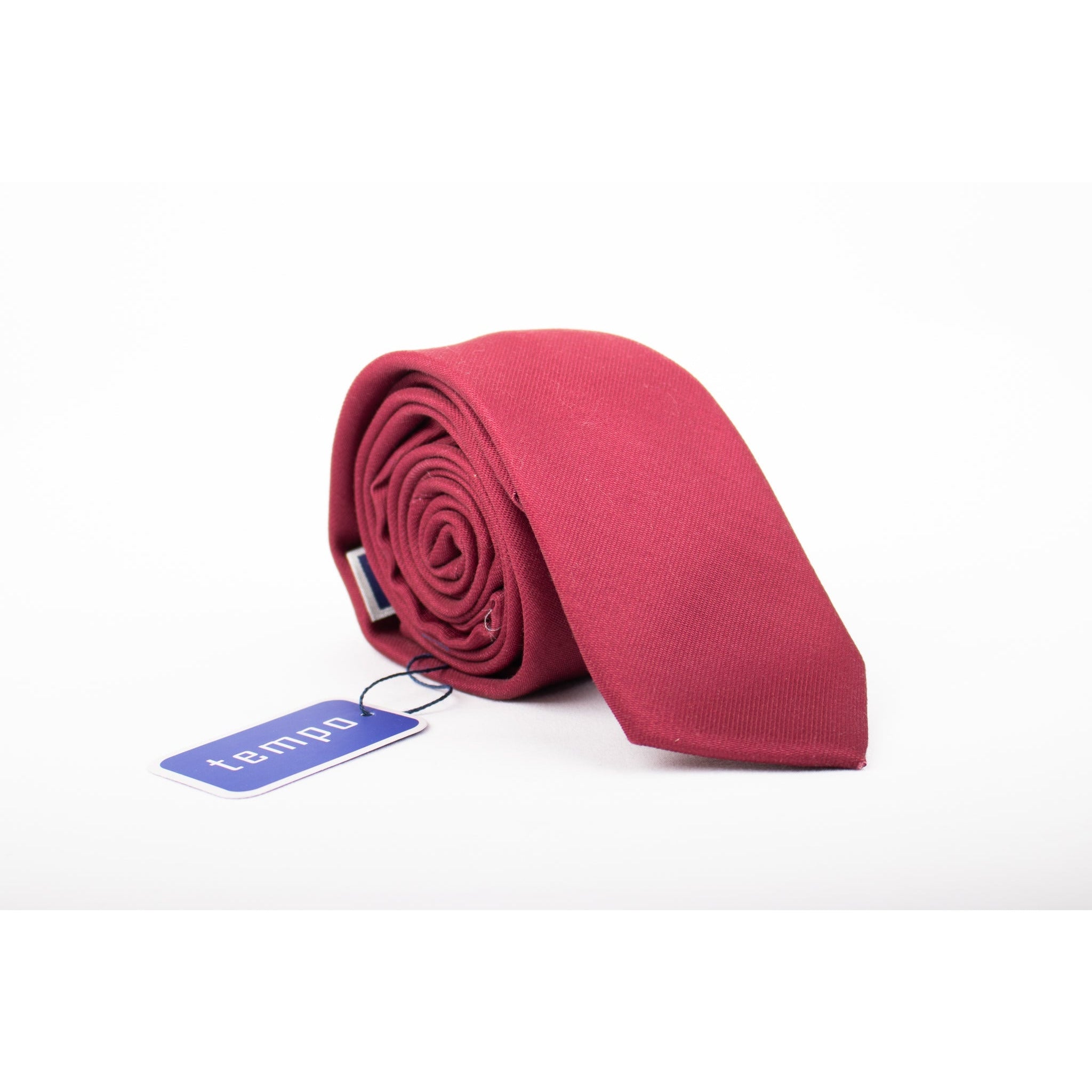 Tempo Microfiber Textured Solid Tie