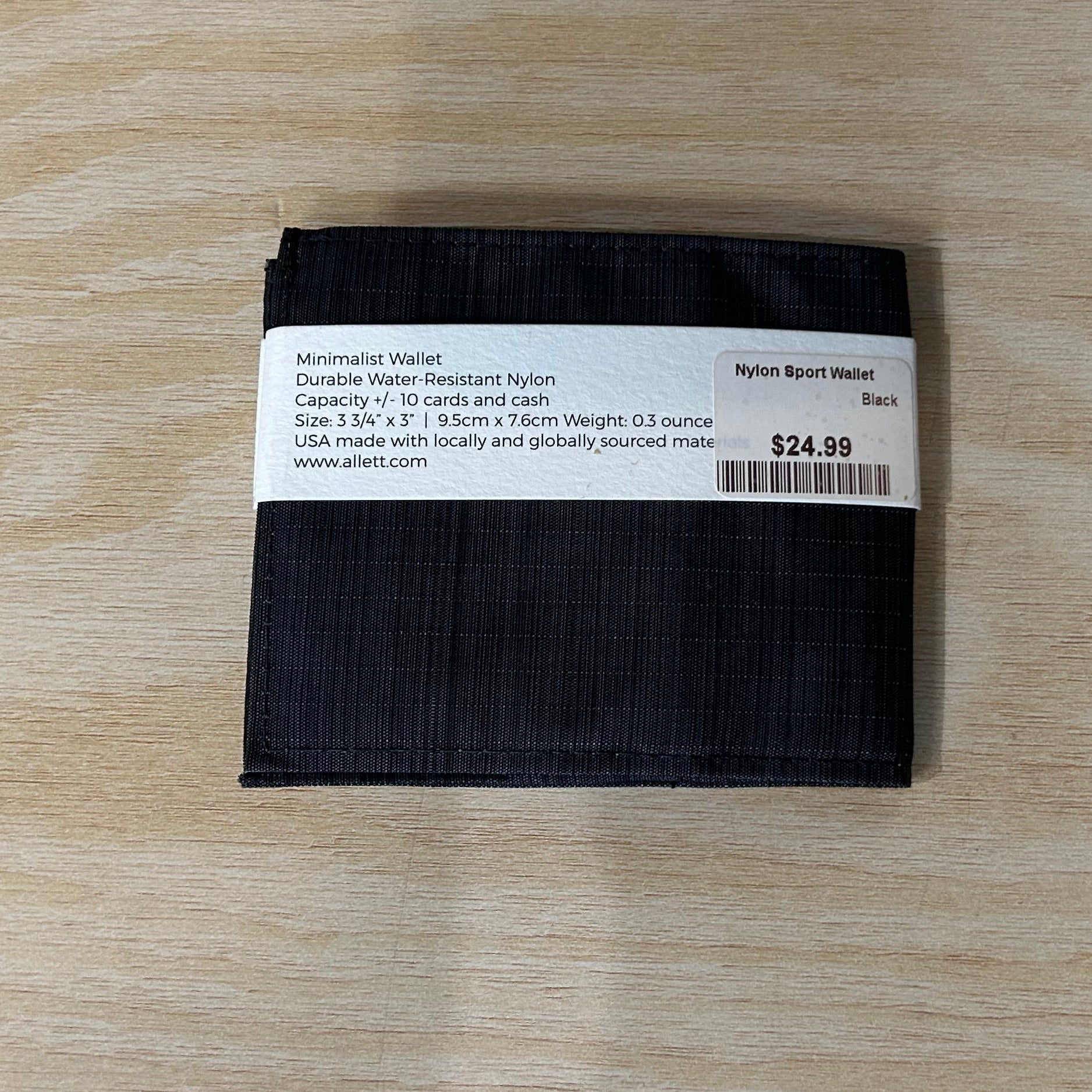 Allett Nylon Sport Wallet