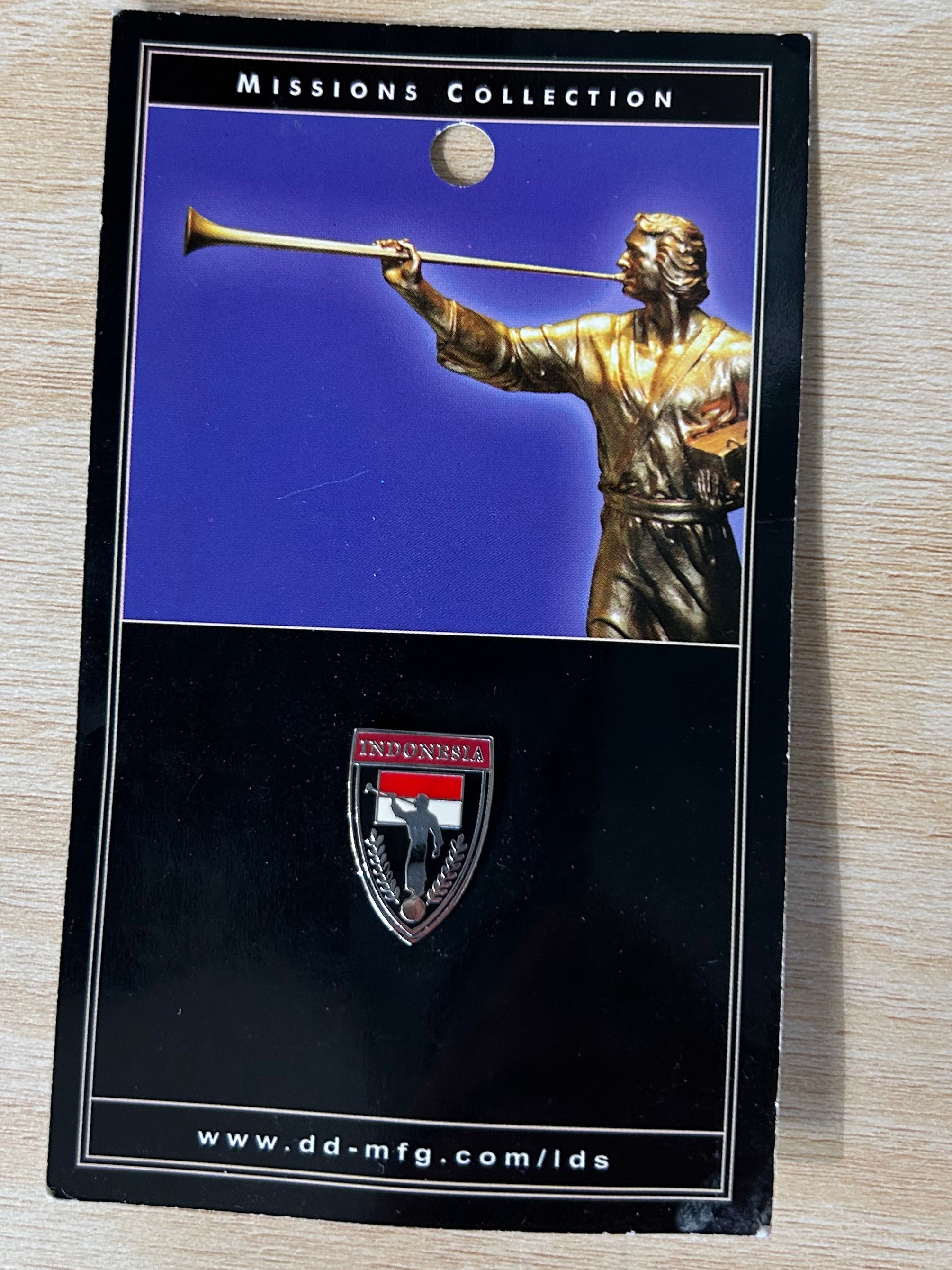 Indonesia Mission Pin