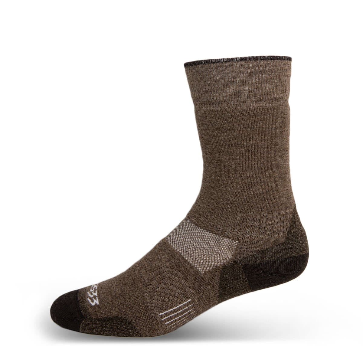 Minus33 Merino Wool Mountain Heritage Ten Inch Boot Sock Coffee
