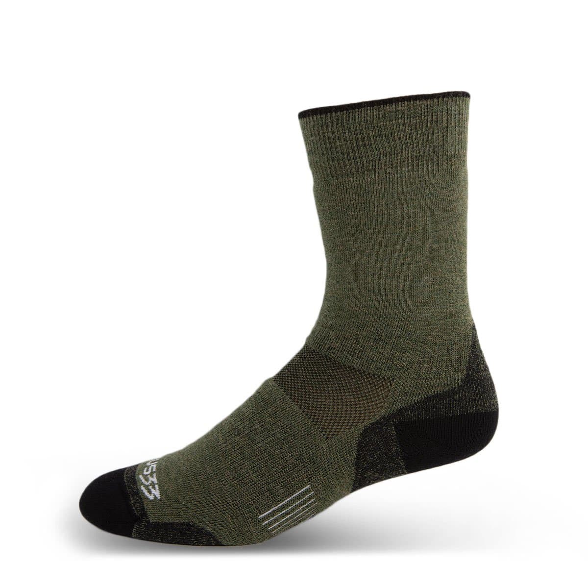 Minus33 Merino Wool Mountain Heritage Ten Inch Boot Sock Olive Drab