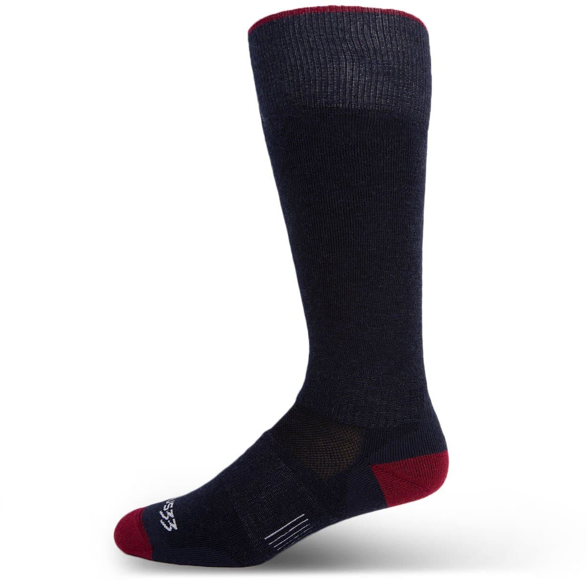 Minus33 Merino Wool Mountain  Heritage Lightweight Full Length Socks Patriot