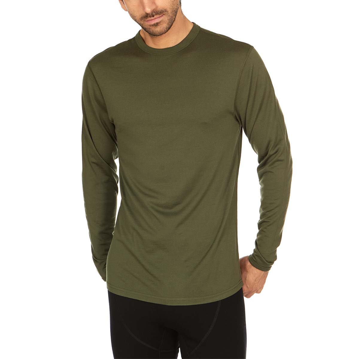 Minus33 Merino Wool Clothing Ticonderoga Men's Lightweight Wool Crew