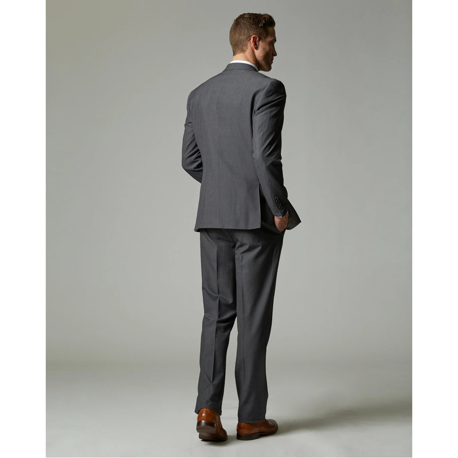 Medium Grey Tour Stretch Modern Fit 1-Pant Suit