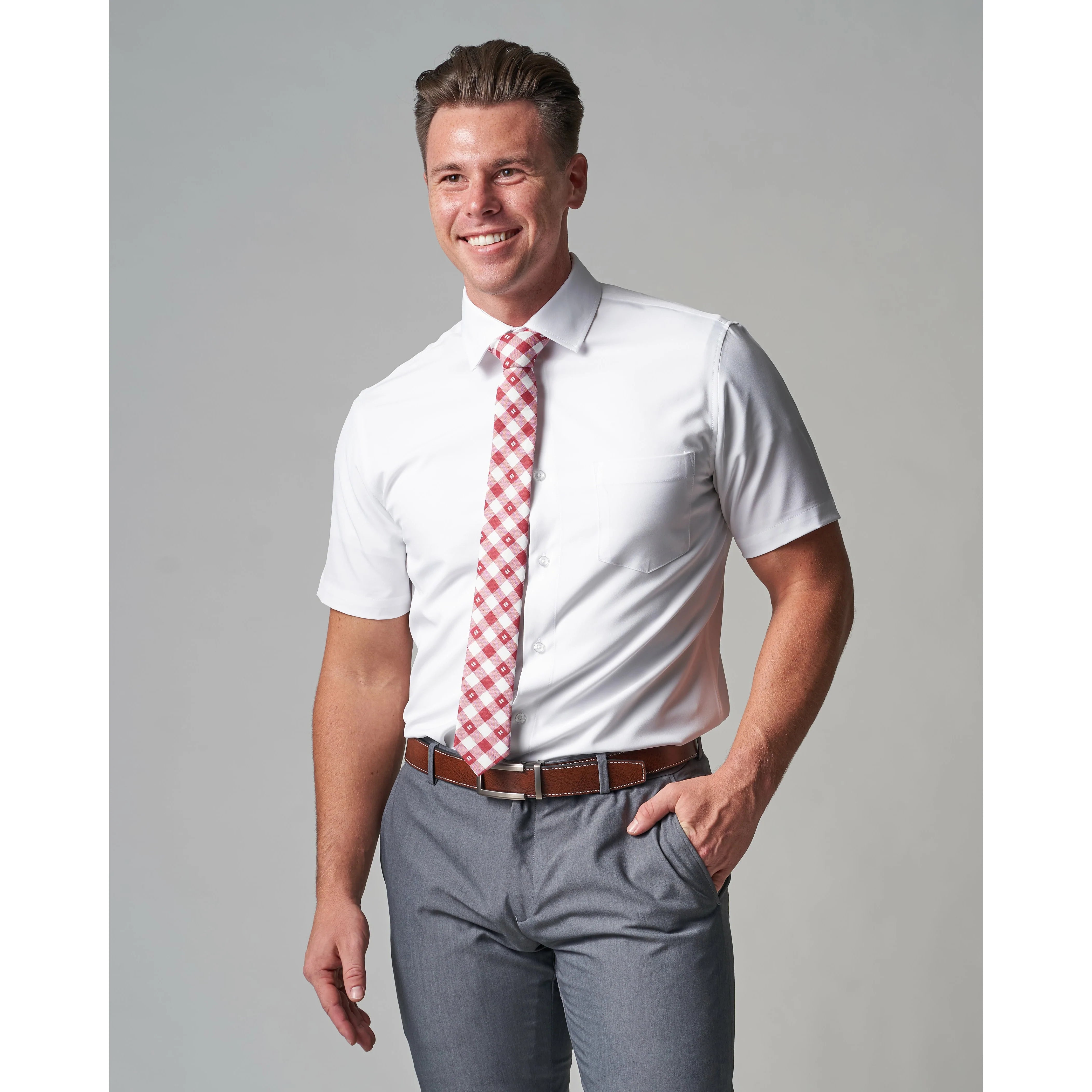 Tempo+ 4-Way Stretch Shirt | Slim Fit