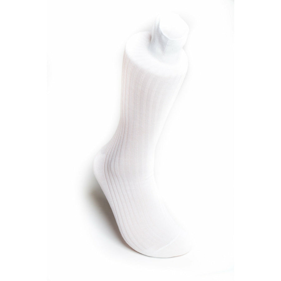 Missionary Men's White Dress Socks