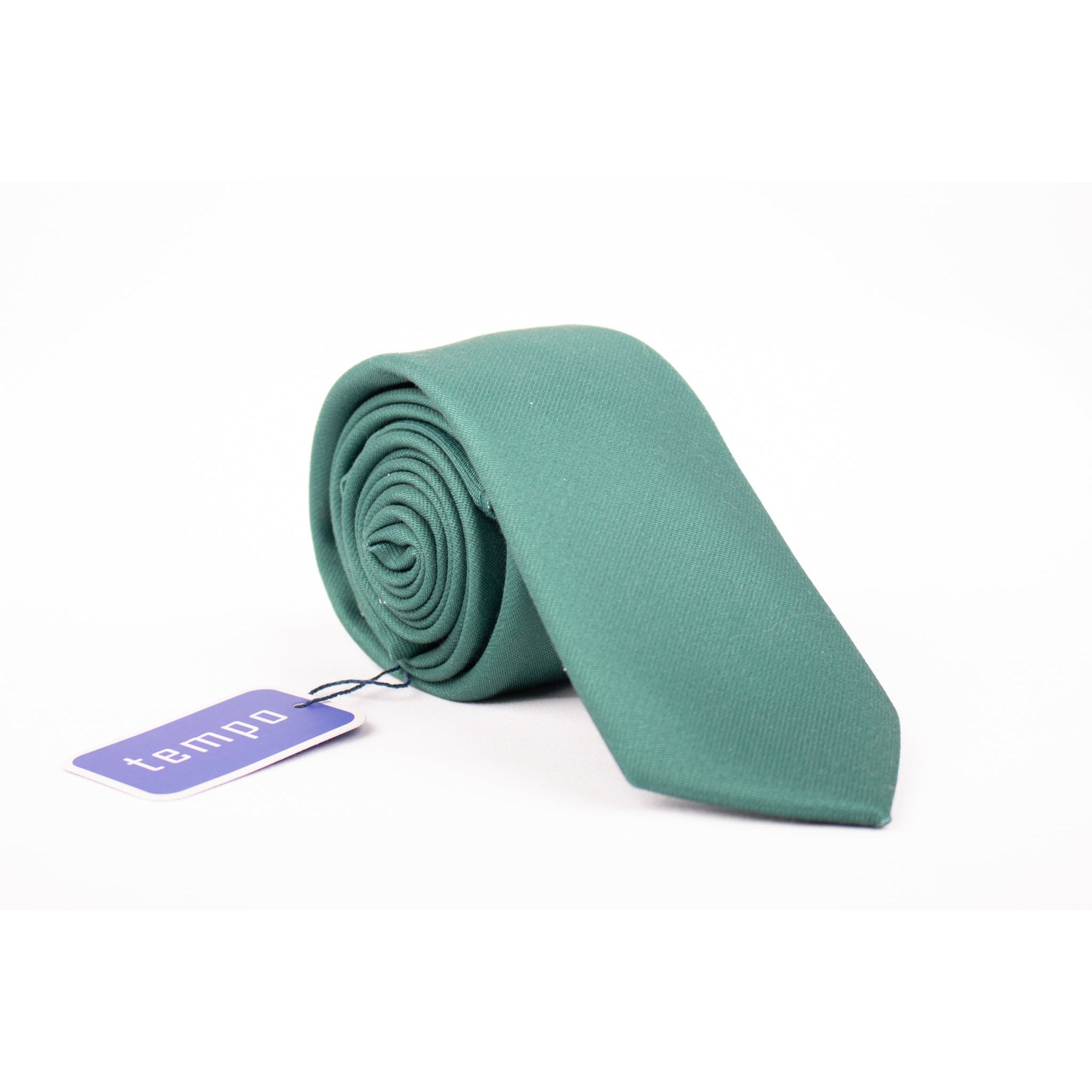 Tempo Microfiber Textured Solid Tie