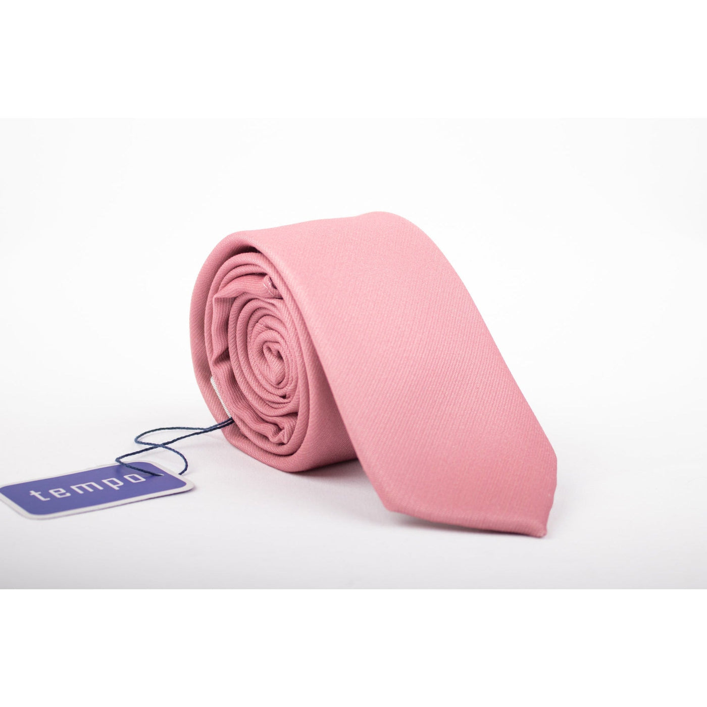 Tempo Microfiber Textured Solid Tie