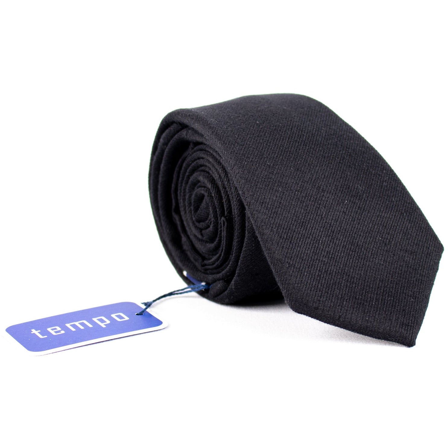 Tempo Microfiber Textured Solid Tie