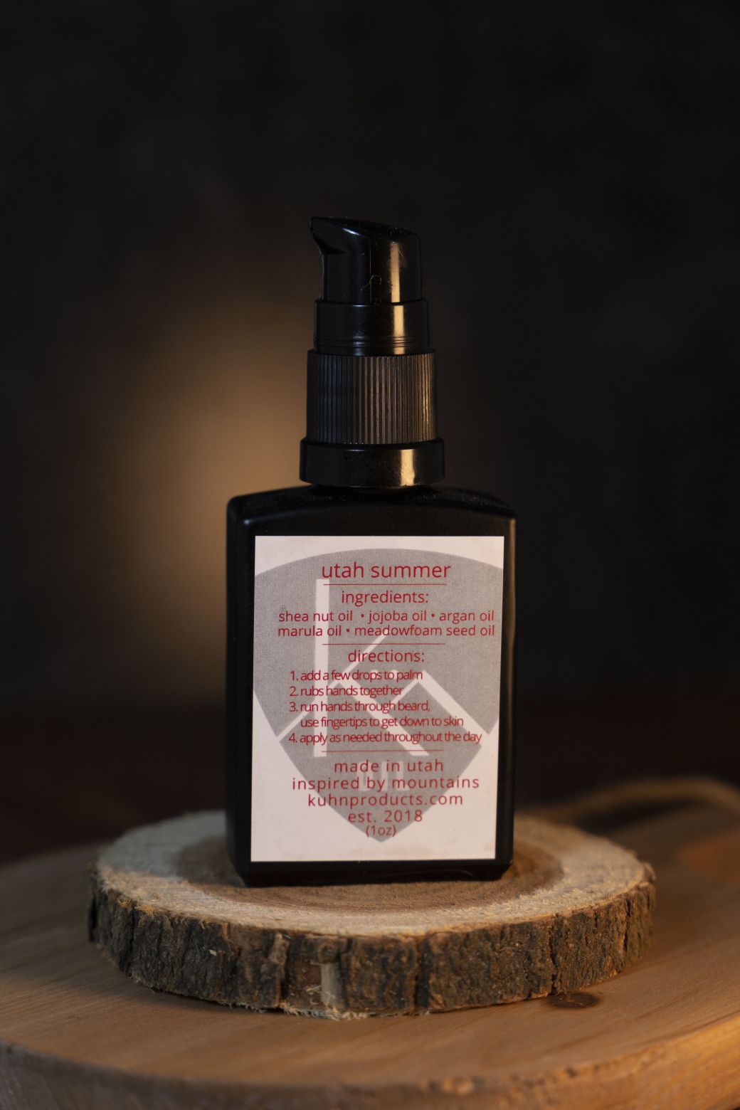 All Natual Beard Oil | 1oz | Pump Top