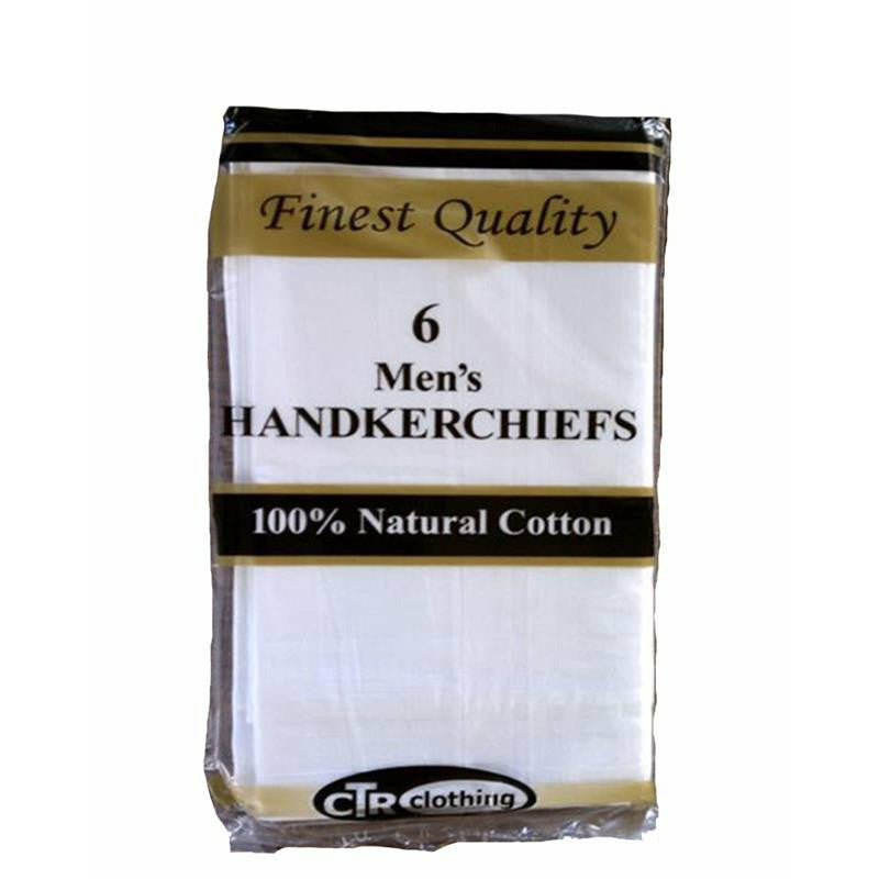 Handkerchiefs 6 pack - The Kater Shop