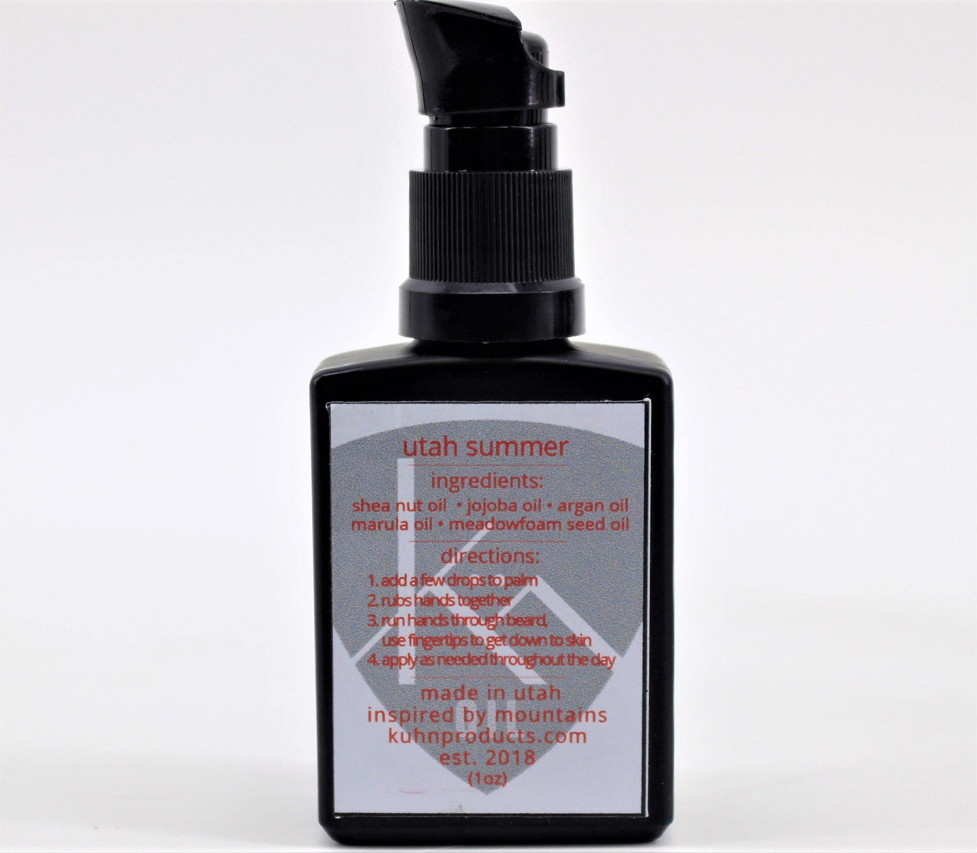 All Natual Beard Oil | 1oz | Pump Top